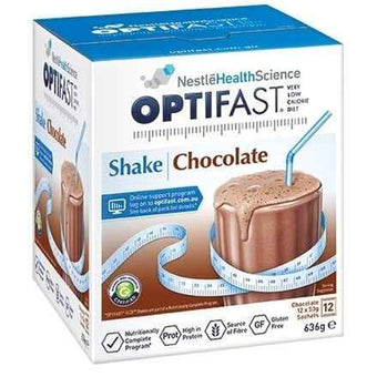 compare product Optifast Shake Chocolate 12x53g