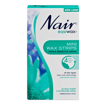 compare product NAIR Strip Wax - Mini 20s