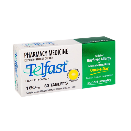TELFAST Tablets 180mg 30s