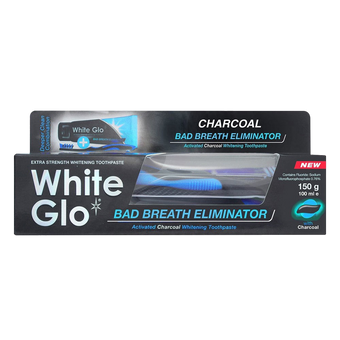 compare product WHITE GLO Bad Breath Elim. T/P 150g