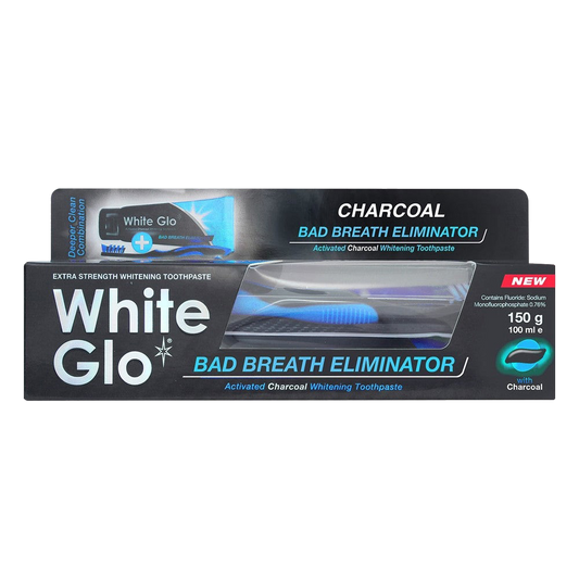 WHITE GLO Bad Breath Elim. T/P 150g