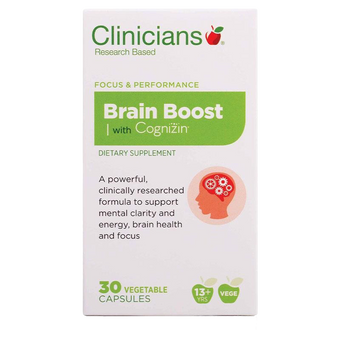 compare product CLINIC. Brain Boost+Cogniz. Caps 30s