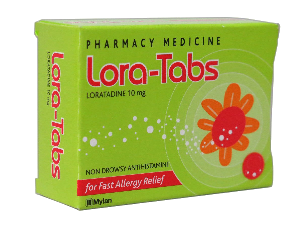 LORA-TABS Allergy & H/Fever 10mg 30