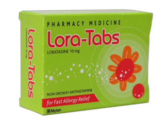 compare product LORA-TABS Allergy & H/Fever 10mg 30