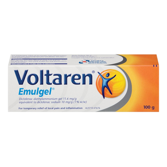 compare product Voltaren Pain Relief Gel 100g
