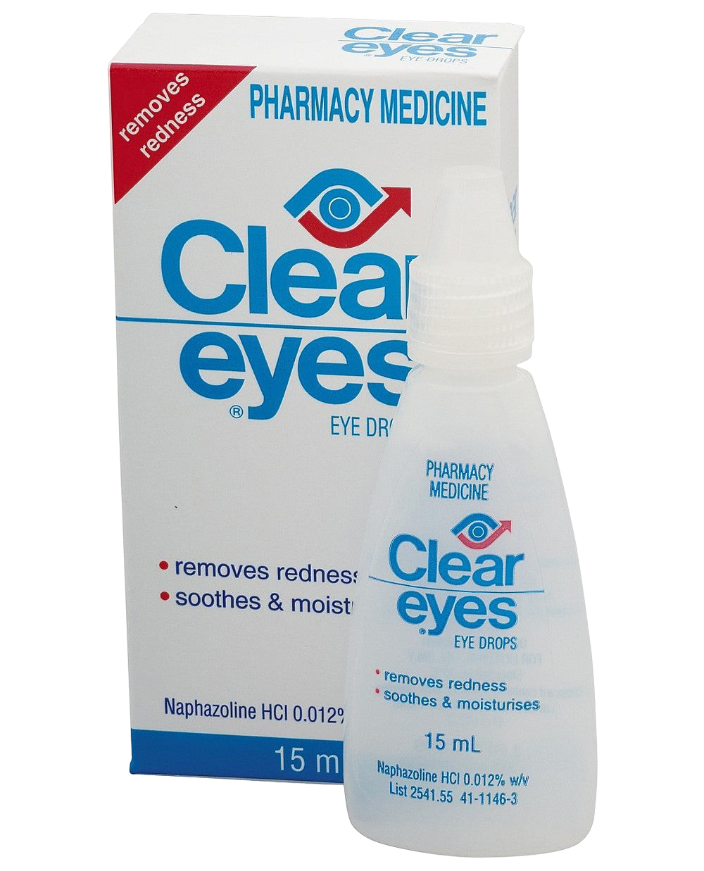 Clear Eyes Red Eye Drops 15ml