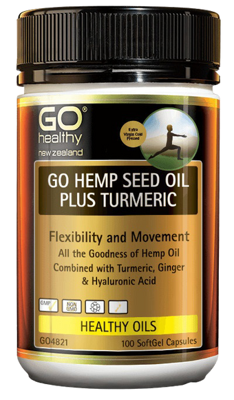 compare product GO Hemp Seed Oil Plus Turmeric 100s