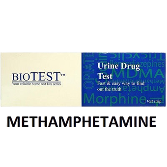 compare product BIO TEST Methamphetamine Drug Test