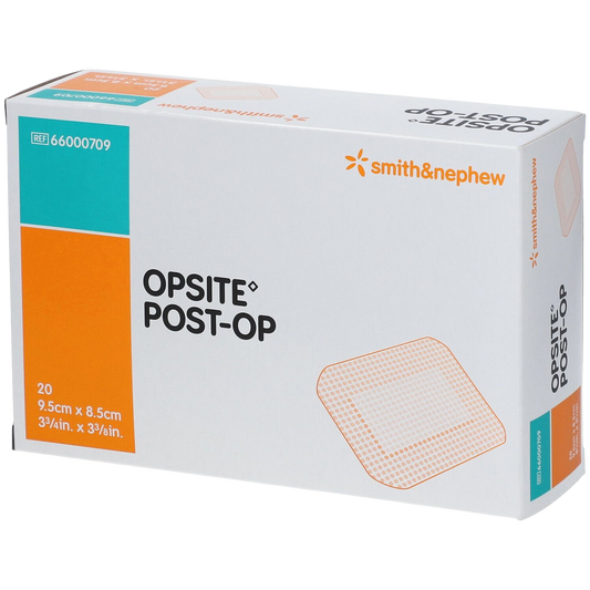 OPSITE PostOp Dr 9.5x8.5cm Box 20pk