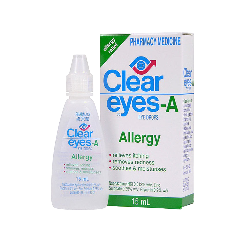 Clear Eyes Allergy Eye Drops 15ml