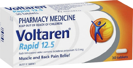 Voltaren Rapid 12.5mg Tabs 30s