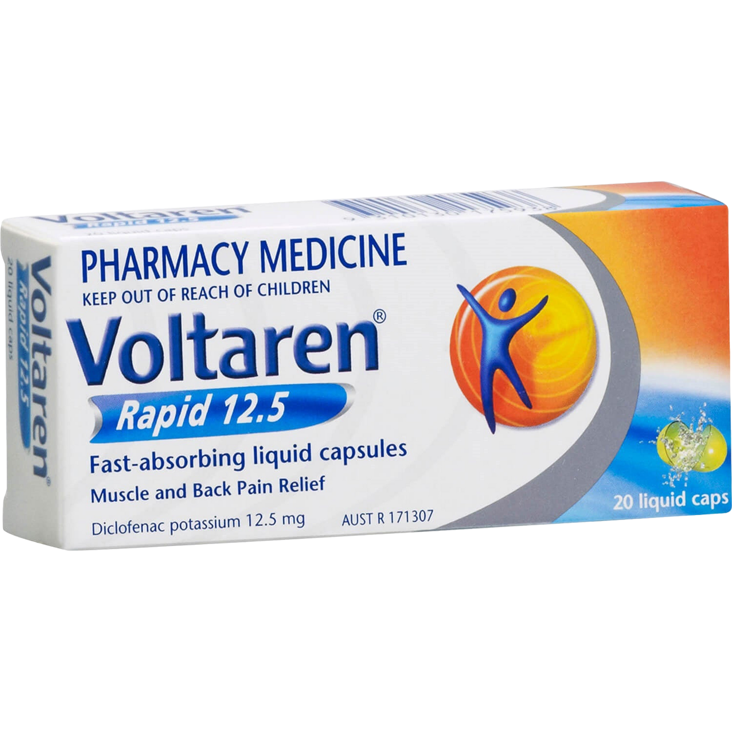 Voltaren Rapid 12.5mg Liq Caps 20s