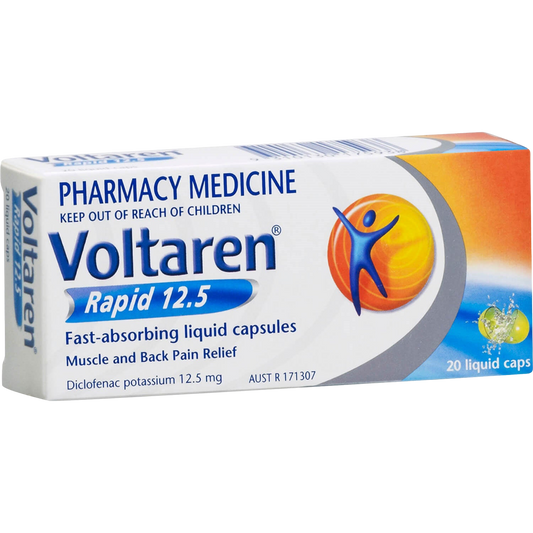 Voltaren Rapid 12.5mg Liq Caps 20s