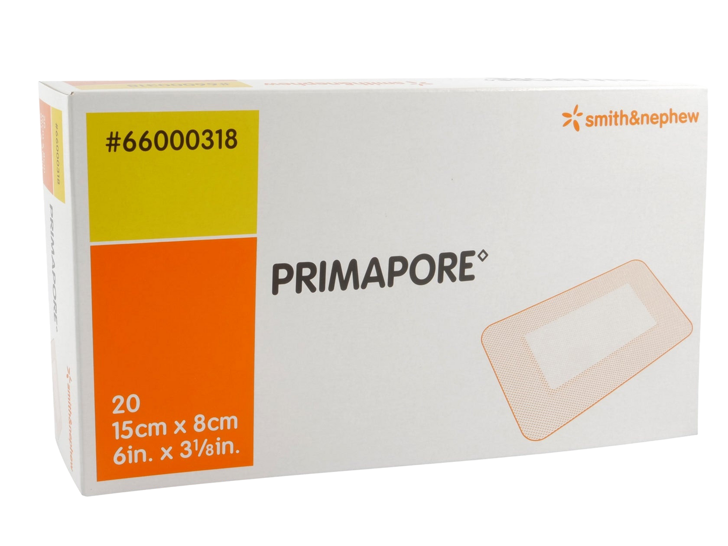 PRIMAPORE Dressing 15x8cm 20pk