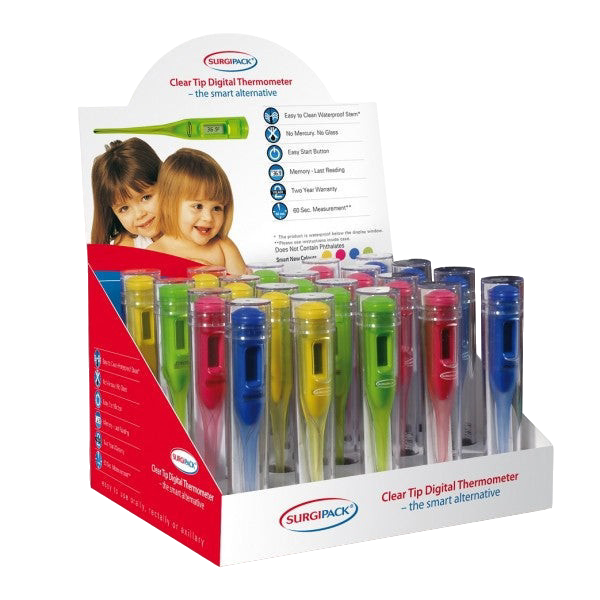 SP Thermometer Clear Tip 20 pack