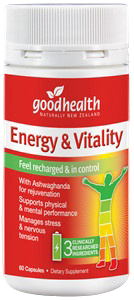 GHP Energy and Vitality Support 30caps