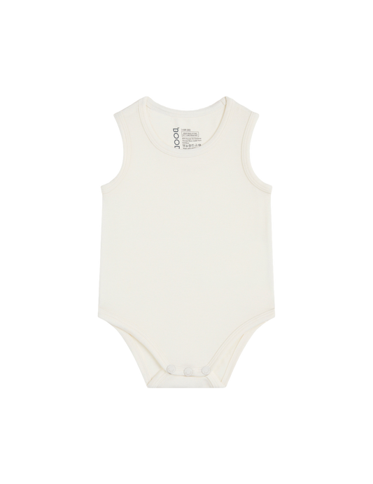BOODY Baby Bodysuit Natural White