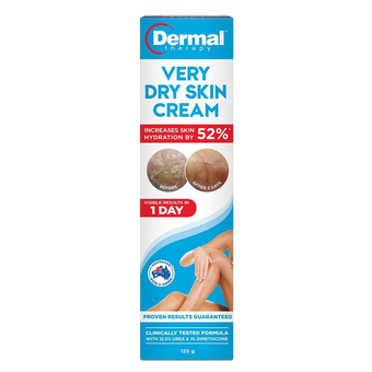compare product DERMAL THERAPY V/Dry Skin Crm 125g