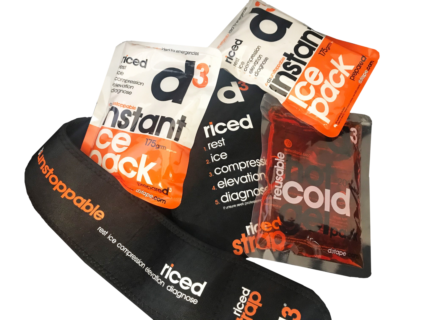 D3 Riced Neoprene Strap Pack