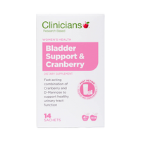 Clinicians Bladder Support and Cranberry 14s