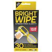 BRIGHTWIPE Lens Cleaner 30pk