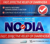 NODIA Loperamide HCL 2mg Caps 16s