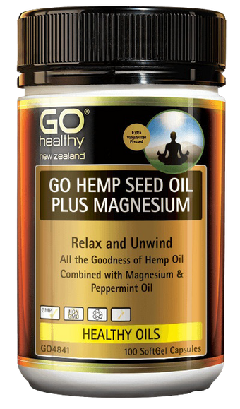 compare product GO Hemp Seed Oil Plus Magnesium 100s