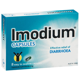 compare product IMODIUM 2mg 8caps