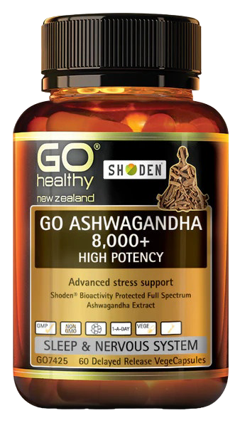 GO Ashwagandha 8000+ vCaps 60s