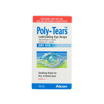 compare product POLYTEARS Eye Drops 15ml