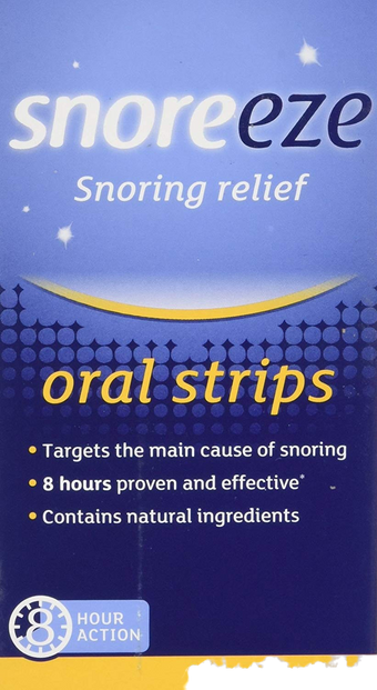 compare product SNOREEZE Oral Strips 14