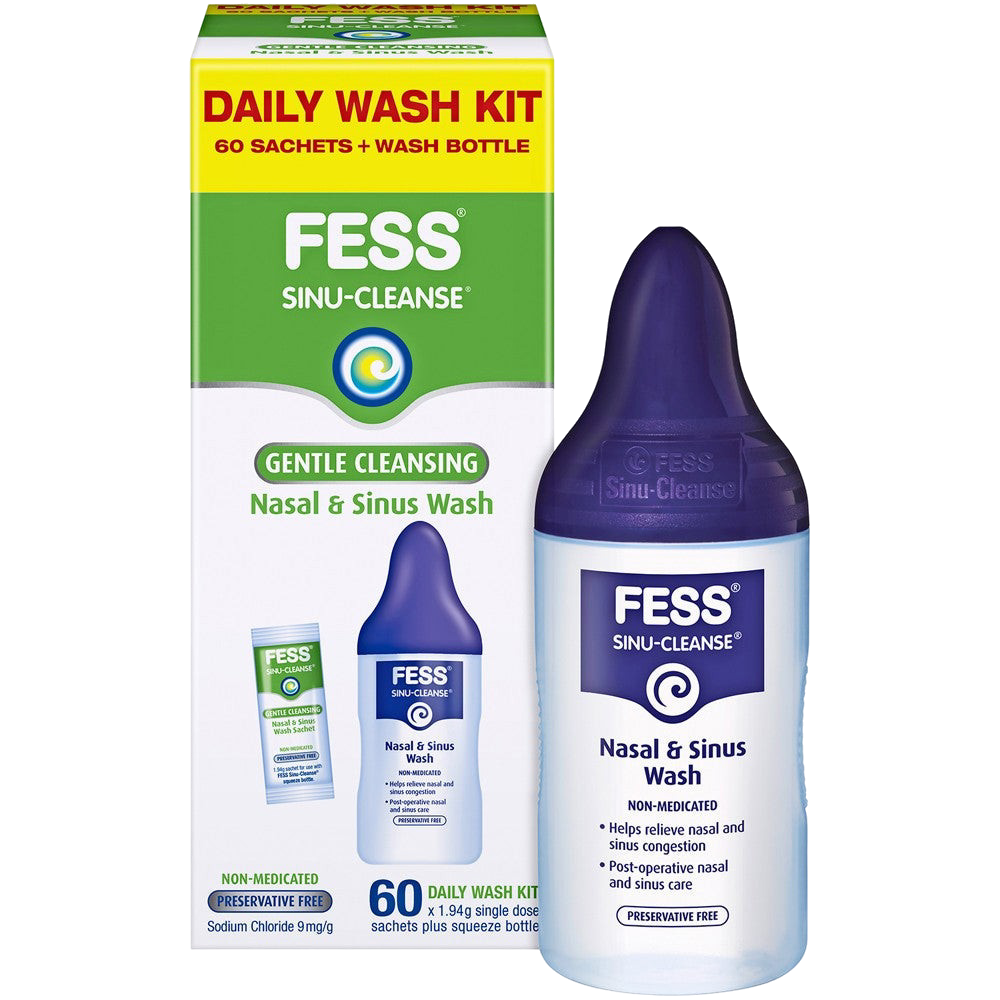 FESS Sinu Cleanse Daily Wash Kit 60s