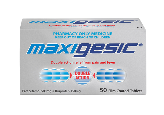 MAXIGESIC Pain Relief Tabs 50s