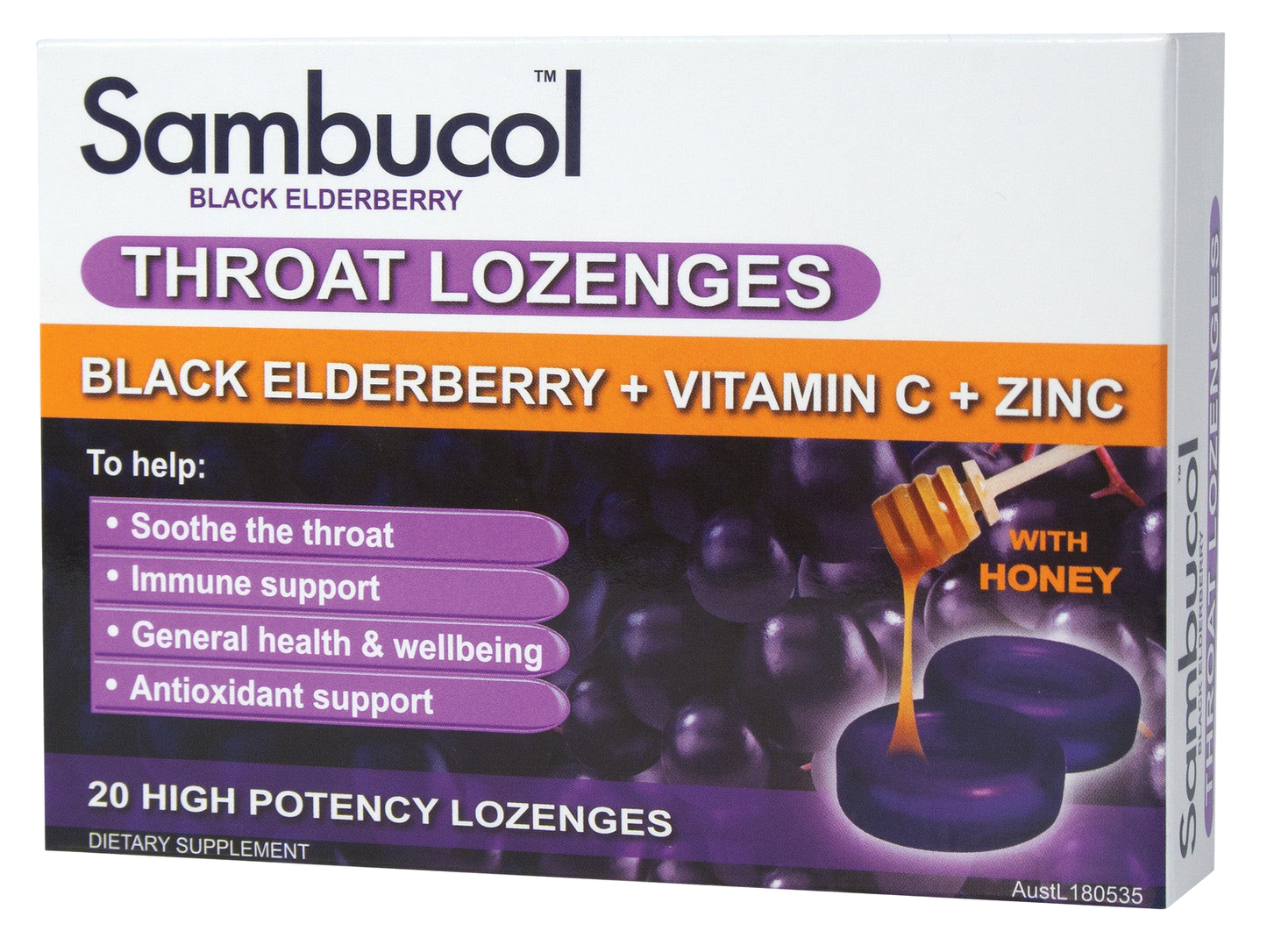 SAMBUCOL Lozenges 20s
