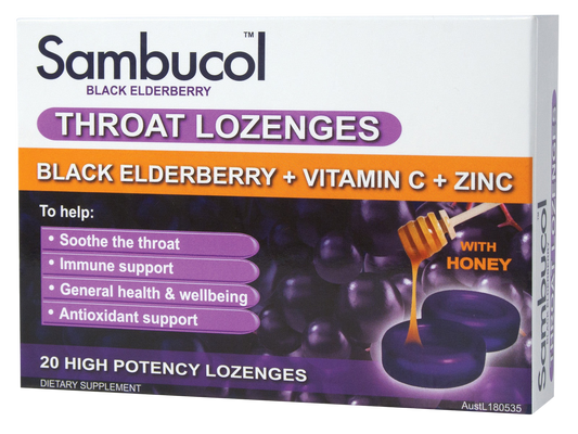 SAMBUCOL Lozenges 20s