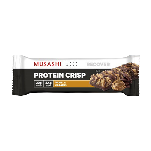 Musashi Protein Crisp Vanilla Caramel 60g