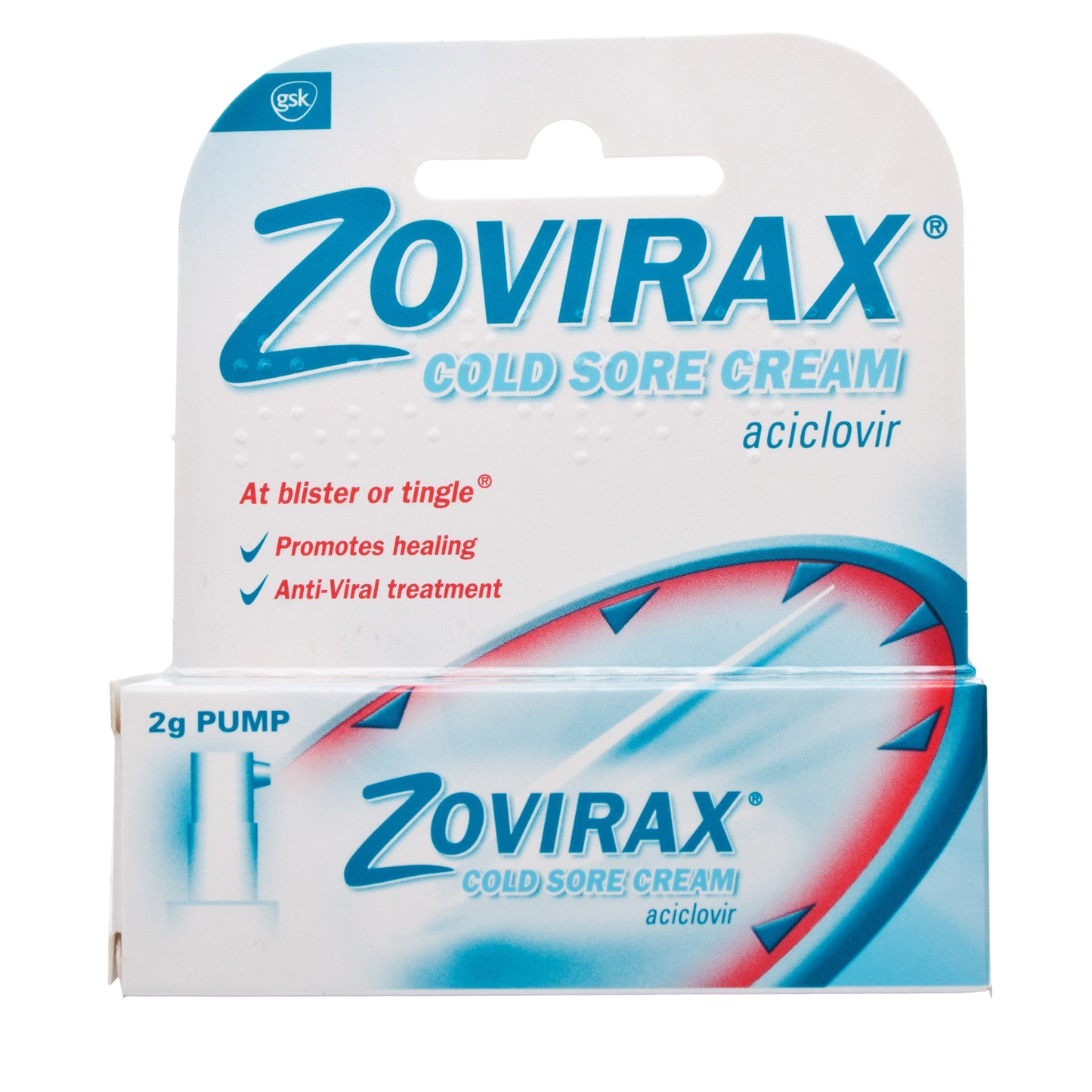 ZOVIRAX PUMP 2g