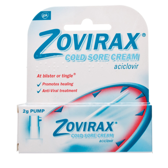 compare product ZOVIRAX PUMP 2g