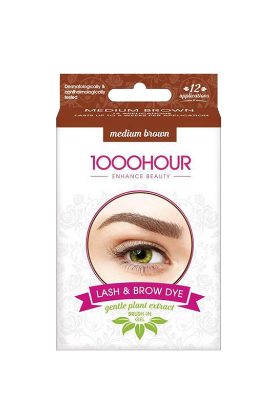 1000 Hour Lash & Brow Dye Medium Brown