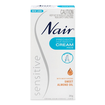 compare product NAIR Precision Facial Cream 20g