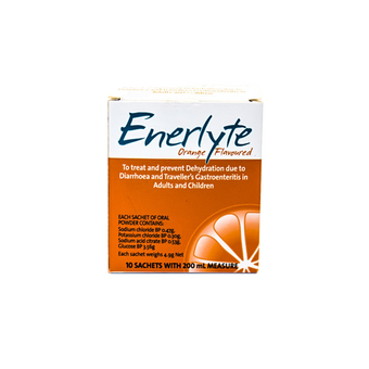 compare product Enerlyte Rehydration Orange 10s