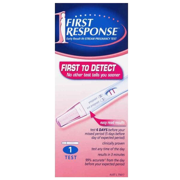 First Response Instream Preg Test