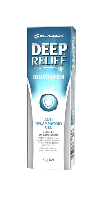 compare product Mentholatum Deep Relief Ibu.Gel 50g