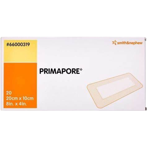 PRIMAPORE Dressing 20x10cm 20pk