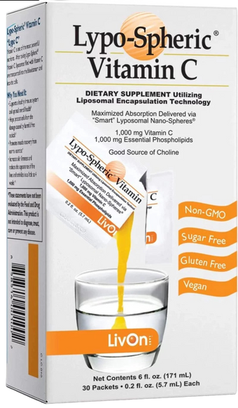 compare product Lypo-Spheric Vit C Sachets 30s