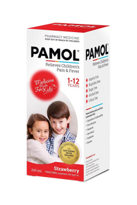 Pamol All Ages Strawberry 200ml