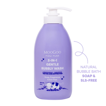 compare product MOOGOO Baby 2-in-1 Bubbly Wash 1l