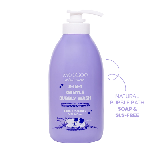 MooGoo Baby 2-in-1 Bubbly Wash 1L