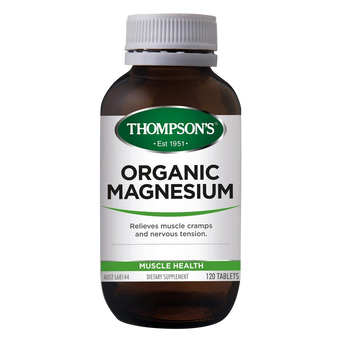 compare product TN Organic Magnesium Tablets 120s