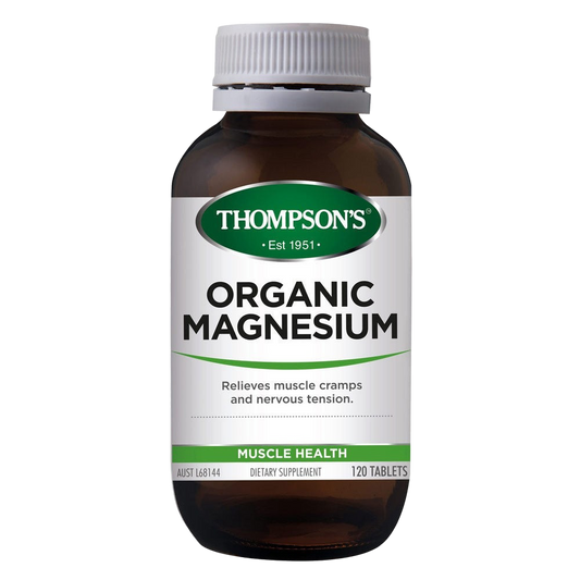 TN Organic Magnesium Tablets 120s